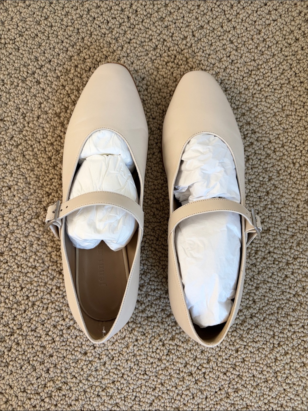 Jenni Kayne Lana Flats in Bone - Size 39